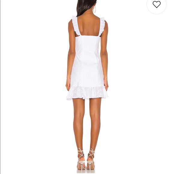 LIKELY Mina Dress White Size 2 - Picture 3 of 4